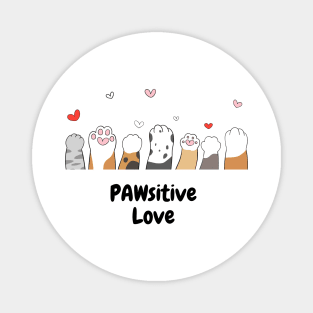 PAWsitive Love Magnet